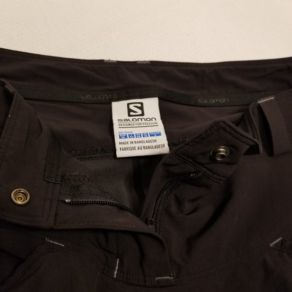 Salomon Wayfarer Skirt with Attached Shorts Outdoor Camping and Hiking Skort - Picture 8 of 13